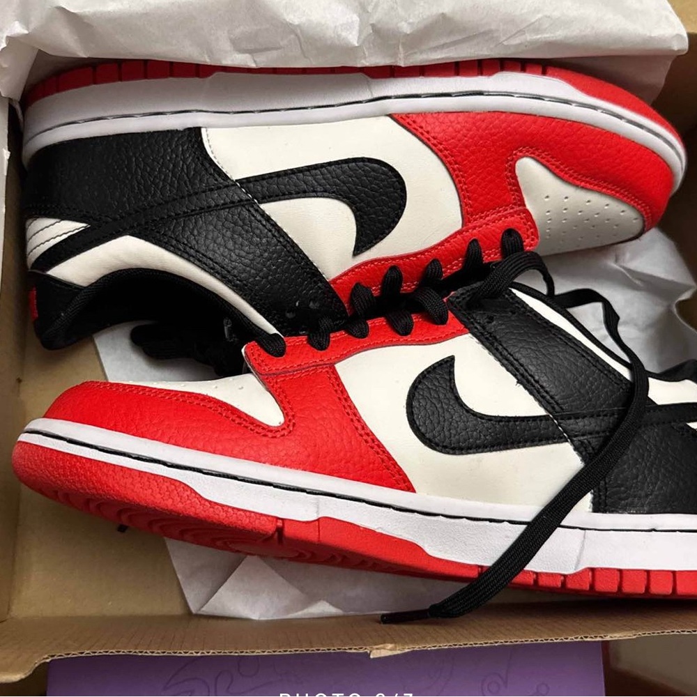 Nike Dunk Low Bulls 75th Anniversary 7Y (8.5W)